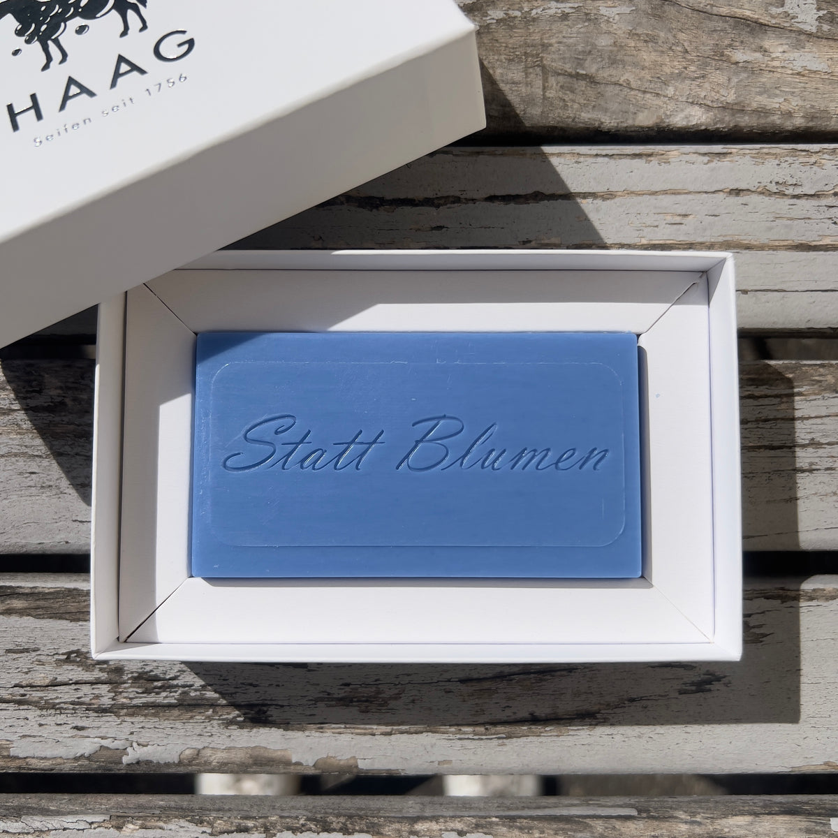 Statt Blumen - hellblau - Aqua Sale